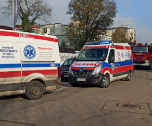 Zawalona kamienica przy ul Wrzesińskiej