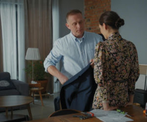 M jak miłość odc. 1920. Artur Rogowski (Robert Moskwa), Joanna (Dominika Sakowicz)