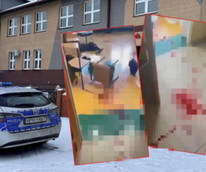 Na lekcji wyszedł do łazienki, gdy wrócił rozpoczął rzeź. Albert G. dźgał nożem na oślep