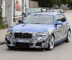 BMW Serii 1 po liftingu - zdjęcia szpiegowskie