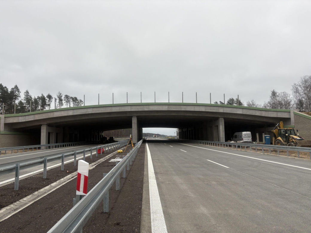 Postępy na budowie A2 Siedlce - Biała Podlaska