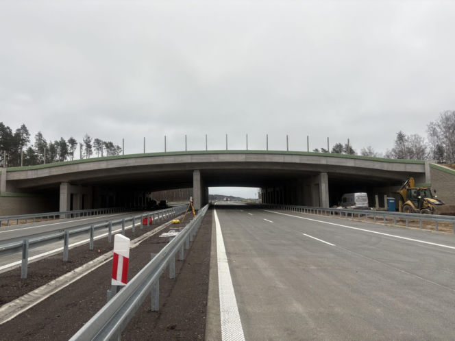 Postępy na budowie A2 Siedlce - Biała Podlaska