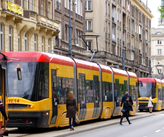 Śmiertelne potrącenie w centrum Warszawy. 49-latka wpadła pod tramwaj