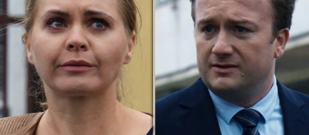 Przyjaciółki 6 sezon odc. 72. Anka (Magdalena Stużyńska), Paweł (Bartek Kasprzykowski)