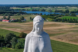 Poświęcenie pomnika Matki Boskiej w Konotopiu