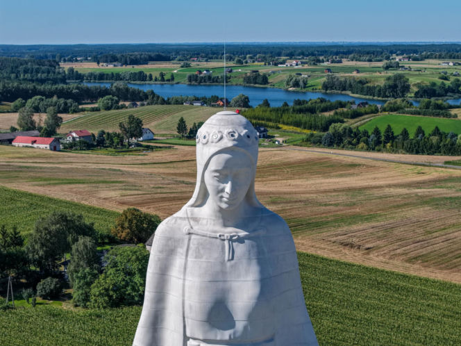 Poświęcenie pomnika Matki Boskiej w Konotopiu