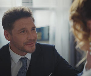 M jak miłość odc. 1890. Kama (Michalina Sosna), Marcin (Mikołaj Roznerski)