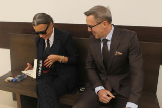 Anna Mucha i Maciej Kurzajewski w sądzie. Zeznają w sprawie Cichopek i Smaszcz