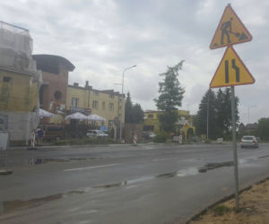 Roboty drogowe na ul. Lubelskiej w Zamościu