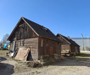 Drewniane osiedle w Sędziszowie