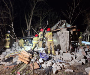 Zawalenie się domu pod Zgierzem