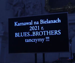 Dyskoteka w kościele w Warszawie 