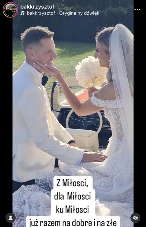 Rafał Mroczek wziął ślub