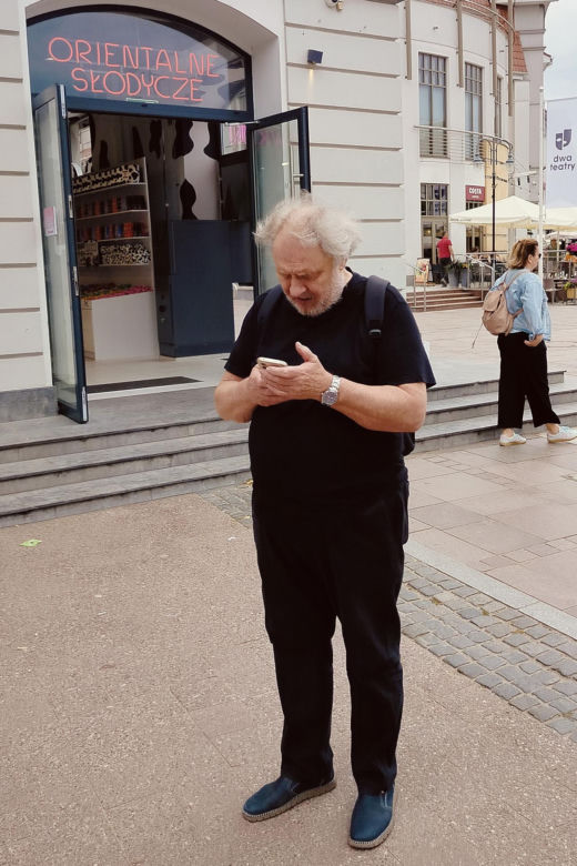 Andrzej Grabowski dogadza sobie w Sopocie