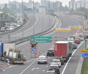 Korki na S2 po zamknięciu zawrotki 