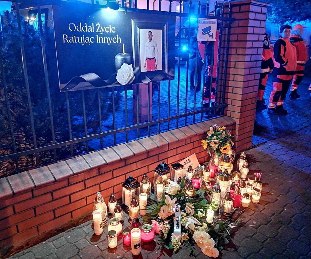 Marsz pamięci STOP AGRESJI po śmierci tragicznie zmarłego ratownika medycznego w Siedlcach