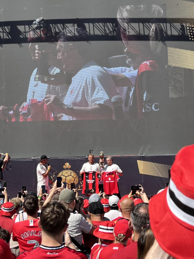 Kibice Manchesteru United i Milanu