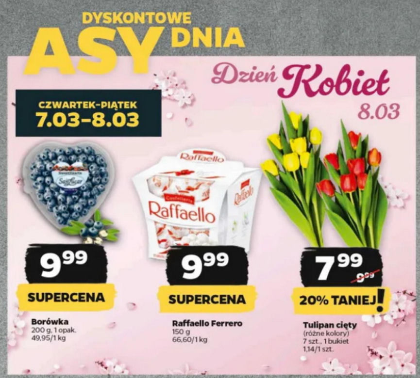 Promocje na Dzień Kobiet 2024