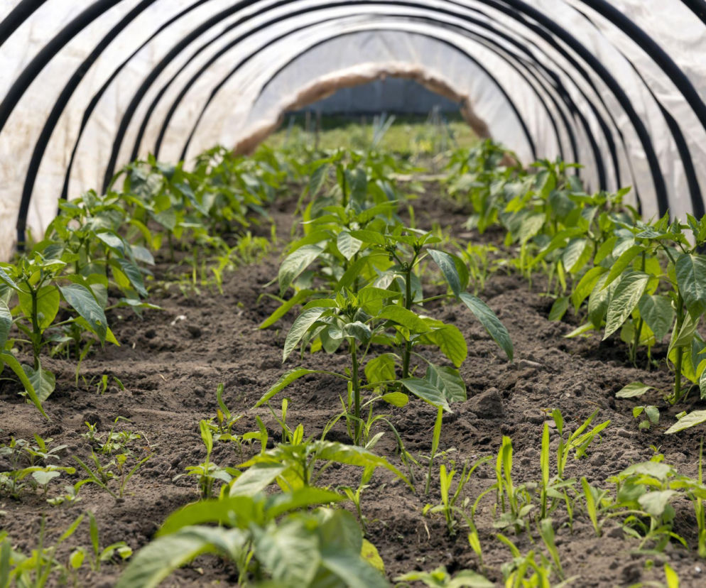 Uprawa papryki w tunelu foliowym