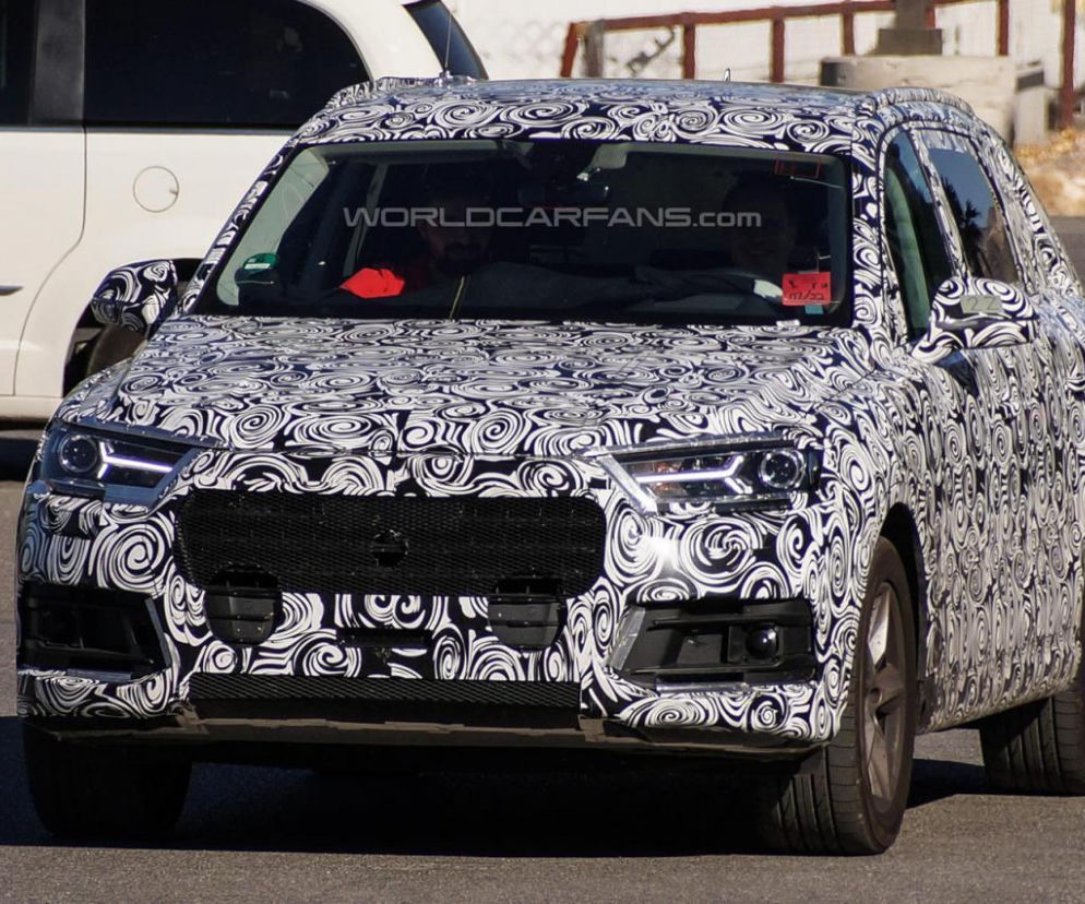 Audi Q7 2015 - zdjęcia szpiegowskie