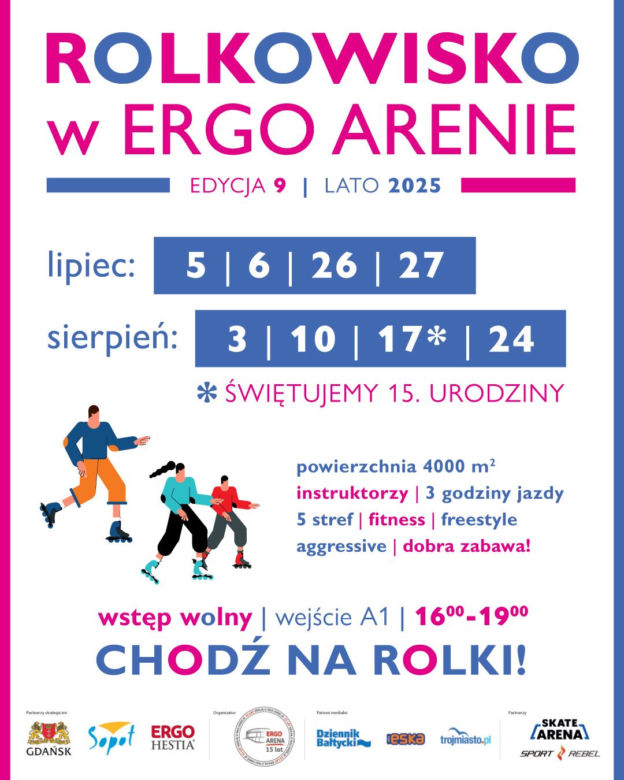 Dziewiąta edycja Rolkowiska w ERGO ARENIE