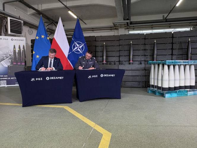 Ponad 13,5 mld zł na amunicję 155 mm.  Kontrakt na setki tysięcy pocisków