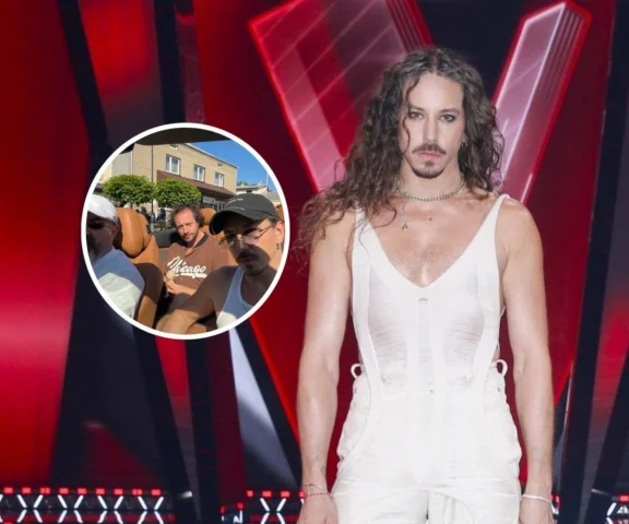 Michał Szpak pokazał się z tatą i bratem. Ale ekipa!