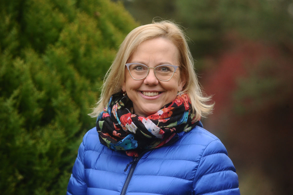 Minister Anna Moskwa z psem