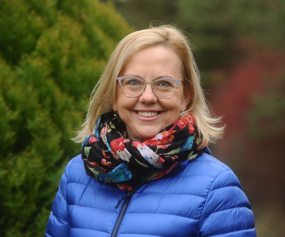 Minister Anna Moskwa z psem