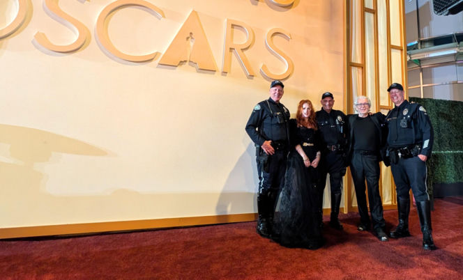 Dorota Zglobicka i Zbigniew Rybczyński na gali Oscarów 2026