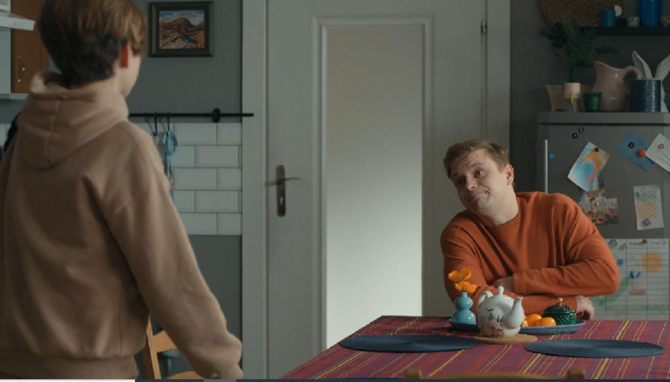 Barwy szczęścia, odcinek 3148. Emil (Artem Malaszczuk), Hubert (Marek Molak)