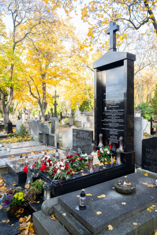 Jadwiga Kaczyńska. Grób