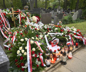 Tak wygląda grób ks. Małkowskiego