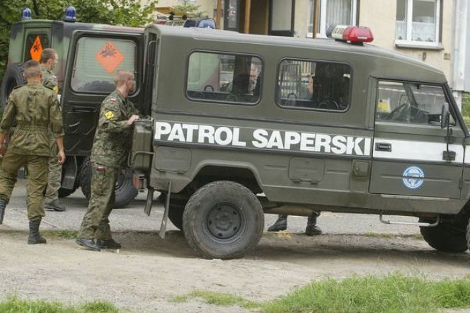 niewybuchy, patrol saperski, saperzy