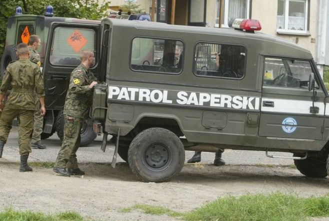 niewybuchy, patrol saperski, saperzy