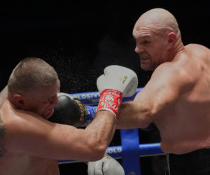 Tyson Fury bezlitosny dla Mariusza Wacha. Polak przegrał przed czasem