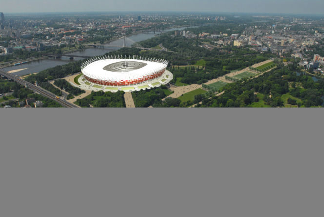 Stadion Narodowy w Warszawie - wizualizacja