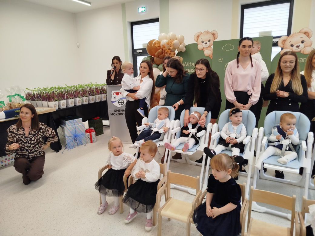 Otwarcie Żłobka w Mokobodach i pasowanie na żłobkowicza