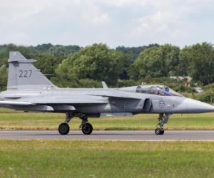 Szwedzkie myśliwce JAS-39 Gripen