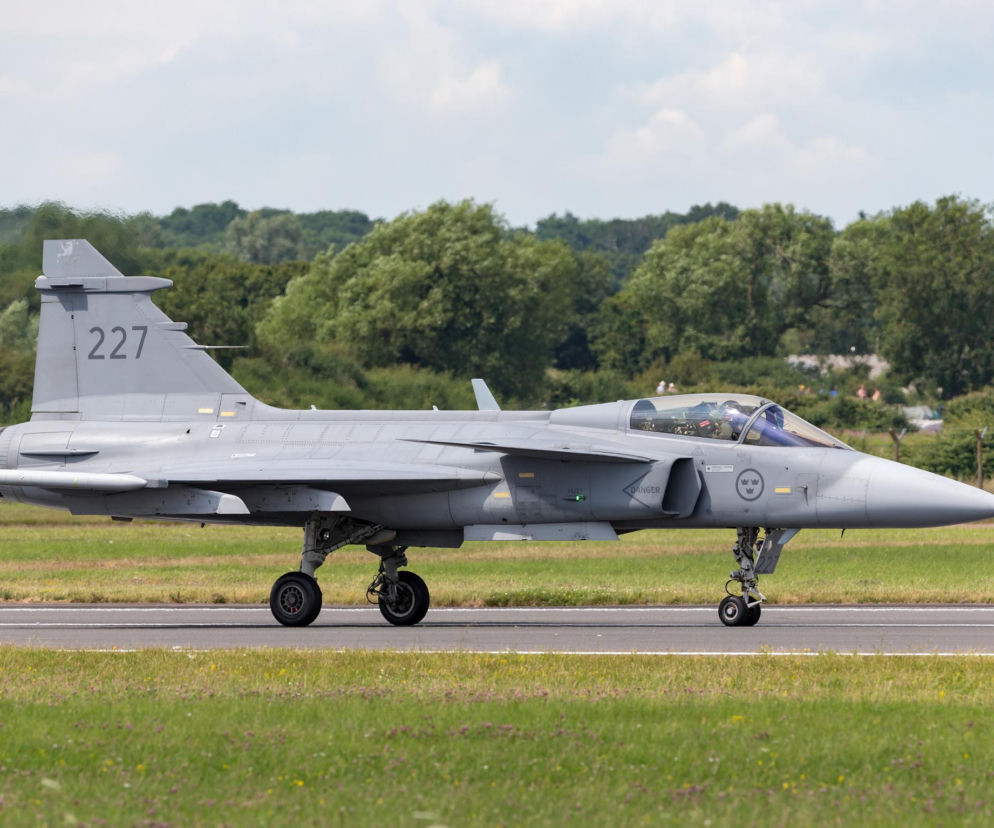 Szwedzkie myśliwce JAS-39 Gripen