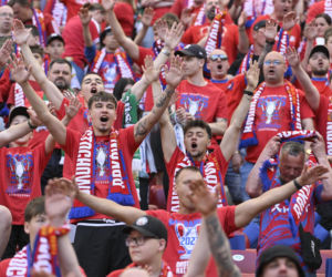 Kibice na finale Pucharu Polski: Górnik - Raków