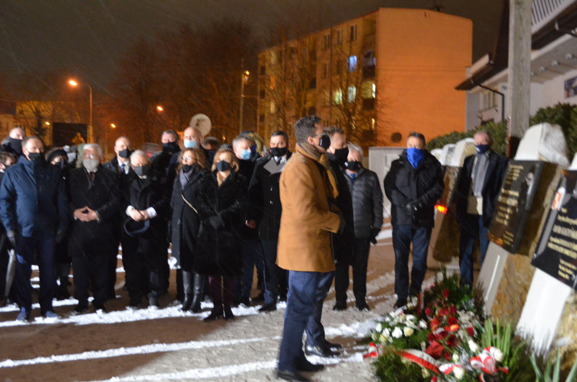 Jarosław Kaczyński w Starachowicach 16.01.2021
