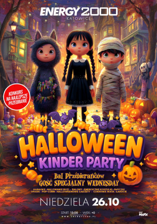 Halloween Kinder Party w Energy 2000