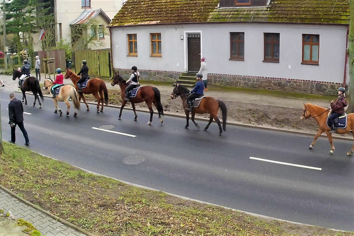 Konna święconka na szczecińskim Osowie