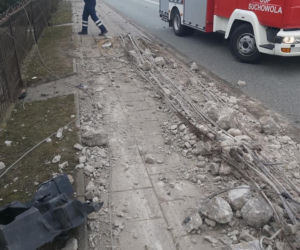 Śmiertelny wypadek w Suchowoli. Zginął kierowca ciężarówki [ZDJĘCIA]