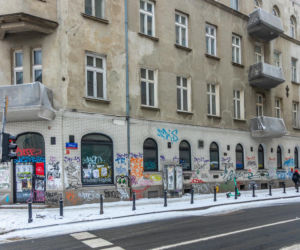 Graffiti w centrum Warszawy w 2026 r.