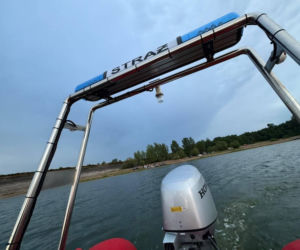 Akcja ratunkowa na zalewie Mietkowskim