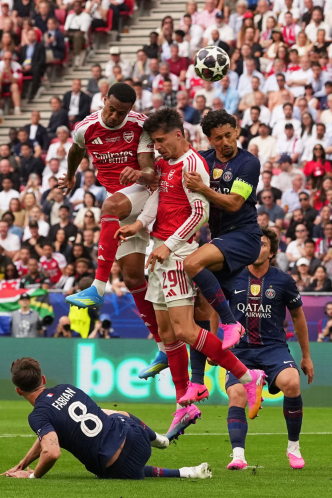 Liga mistrzów. Mecz PSG - Arsenal