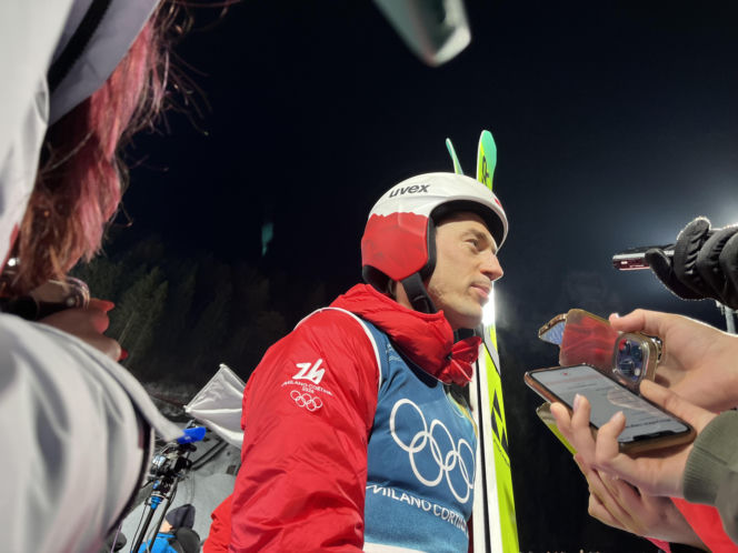Kamil Stoch po odpadnięciu na IO 2026