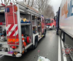 Potworny wypadek w Tęgoborzu. Nie żyje 30-letni mężczyzna